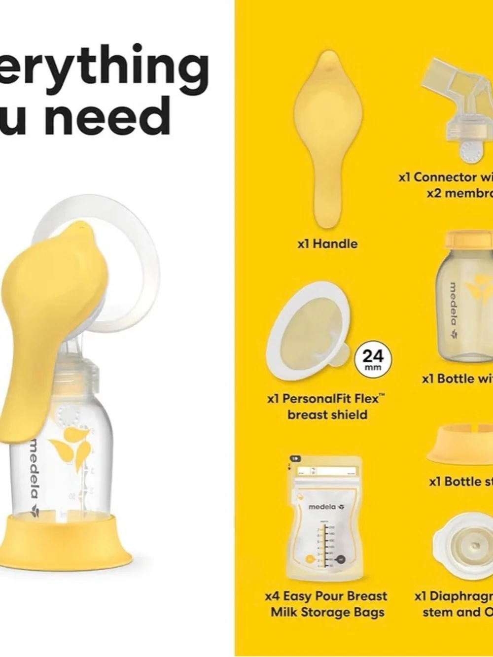 NEW Medela Harmony Manual Breast Pump, - Picture 10 of 11